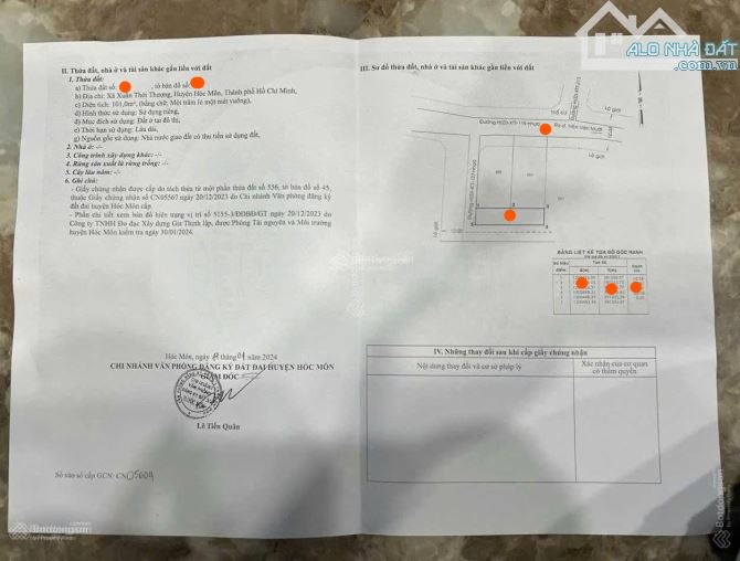 Kẹt tiền bán gấp căn nhà Đ.Phan Văn Hớn, hóc môn - 101m2 - sổ riêng. Giá bán 915 triệu - 4