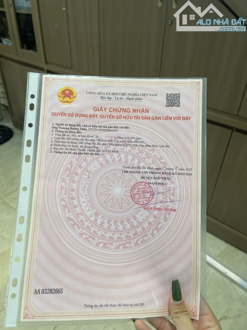Đất Minh Thạnh Dầu Tiếng liền kề dân cư - 4