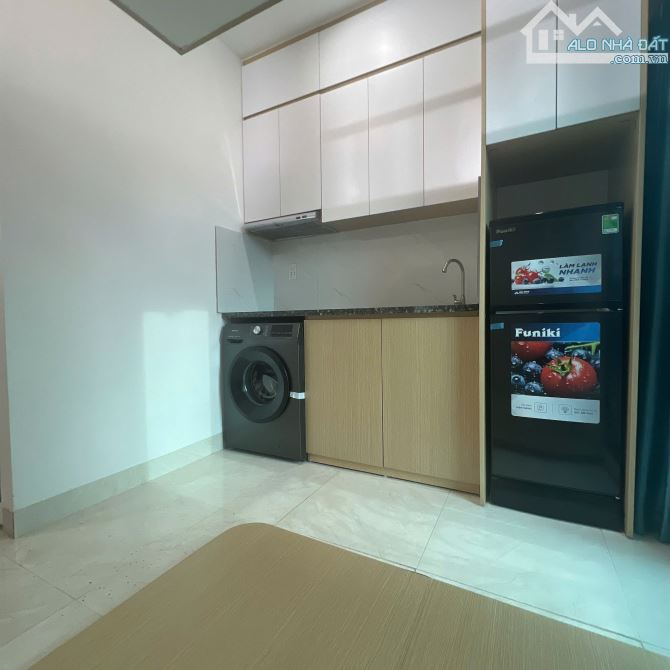Cho Thuê CCMN 266 Đội Cấn Ba Đình 25m2 Studio Gác Xép Ban Công Giặt Riêng Thang Máy 13P - 4