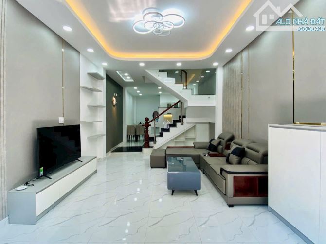 4❌11m, NHÀ BÁN 3 TẦNG, HẺM XE HƠI THÔNG, THỐNG NHẤT, P16 GÒ VẤP, 6 TỶ HƠN - 5