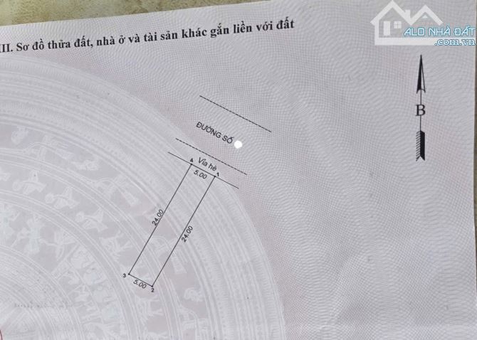 đất 120m2 7ty8 TL trung tâm hành chính Dĩ An p.Dĩ An  Tp.Dĩ An - 5