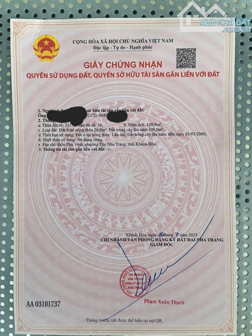 VĨNH THẠNH mặt tiền Gò Cây Cóc - Phù hợp đầu tư ✔️ DT :129m( thực tế sử dụng 141m2 - 5