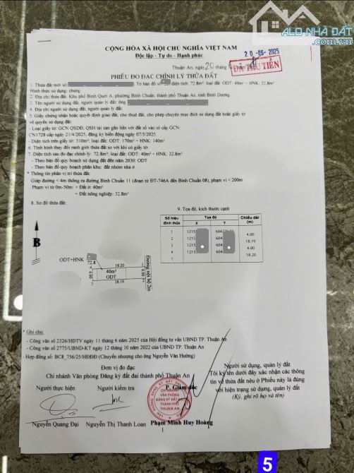 đất 1,85 tỷ 72.8m2 gần chợ Bình Chuẩn 300m, p.Bình Chuẩn, Tp.Thuận An - 7