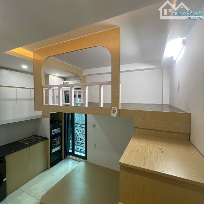 Cho Thuê CCMN 266 Đội Cấn Ba Đình 25m2 Studio Gác Xép Ban Công Giặt Riêng Thang Máy 13P - 7