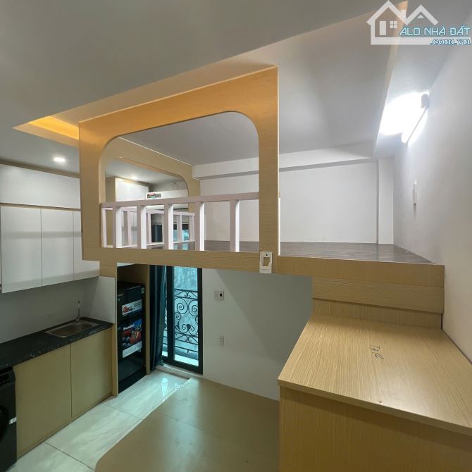 Cho Thuê CCMN 266 Đội Cấn Ba Đình 25m2 Studio Gác Xép Ban Công Giặt Riêng Thang Máy 13P - 8