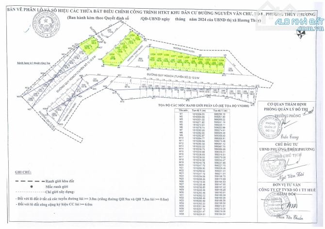 BÁN ĐẤT 122,6M2 KQH NGUYỄN VĂN CHƯ, P. THỦY PHƯƠNG, HƯƠNG THỦY, TP HUẾ, CHỈ 1,47 TỶ - 9