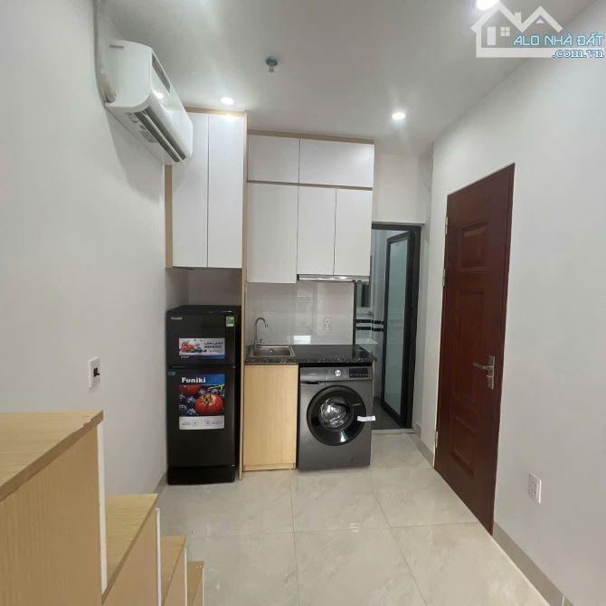 Cho Thuê CCMN 266 Đội Cấn Ba Đình 25m2 Studio Gác Xép Ban Công Giặt Riêng Thang Máy 13P - 9