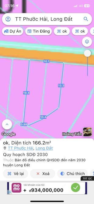 Chỉ 1ty6 sở hữu 160m2- ngang 10m sẵn 120 thổ cư-KHU ĐỒNG GIÓ- cách hồ Sở Bông 100m