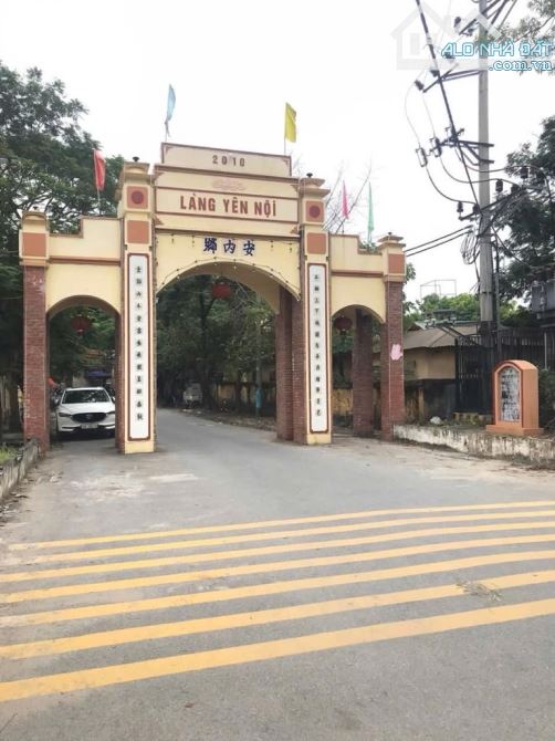 BÁN ĐẤT YÊN NỘI LIÊN MẠC Ô TÔ 7 CHỖ ĐỖ CỬA