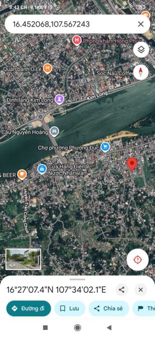 Đất mặt tiền Võ Quang Hải (Kqh Bàu Vá) - Nguyễn Văn Đào
