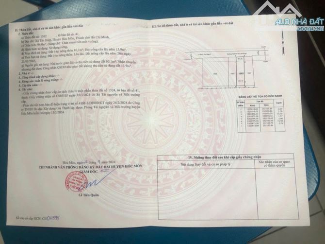 Trong túi có 790trieu là sở hữu căn nhà mới tinh ở Tân Hiệp, Hóc Môn, 94m2, sổ hồng riêng