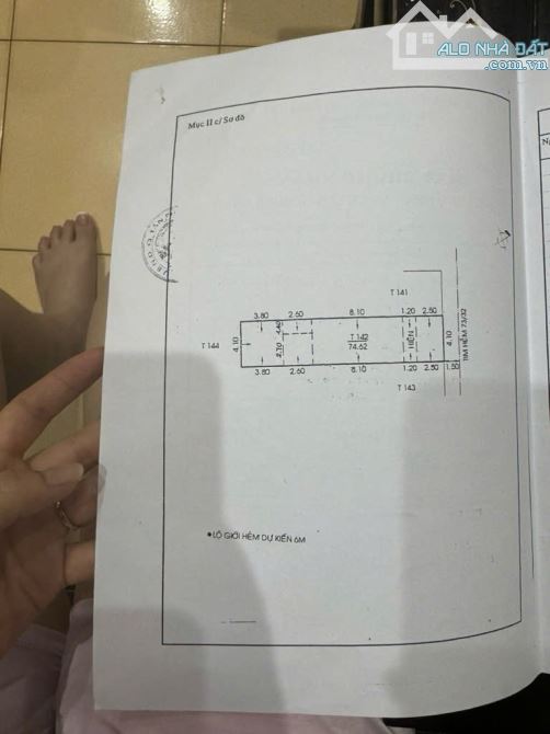 Nhà 73/32/ Đô Đốc Long – 74m2 – 4.1x19m – 6.7 tỉ