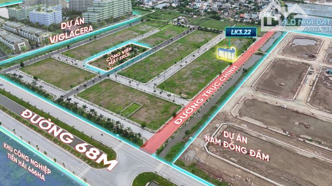 💥💥 ĐẤT DỰ ÁN BẮC ĐỒNG ĐẦM GẦN THỊ TRẤN TIỀN HẢI