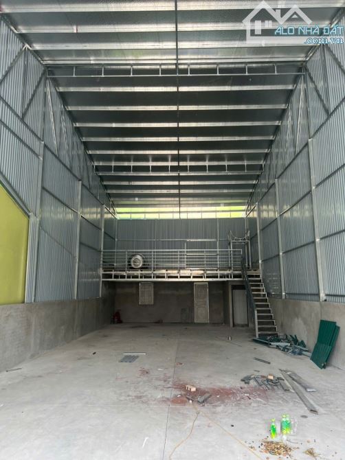 💥 Cho thuê KHO XƯỞNG MỚI+ĐẸP 160m+ 30m gác xép,xe 8-10 tấn đỗ cửa tại Đông Dư,Gia Lâm,HN