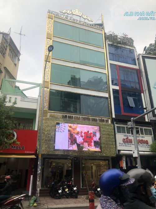 🏢 BÁN TÒA NHÀ MẶT TIỀN – CAO THẮNG, P.11, Q.10 – DT 8,6x15m – GIÁ 62 TỶ