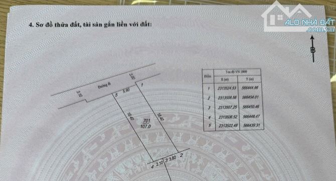107m FULL thổ cư, bám QL6 Đông Phương Yên, Chỉ 2,67 tỉ