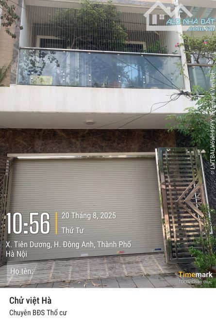 Bán nhà liền kề 4 tầng khu đô thị cổ dương Tiên Dương Đông Anh