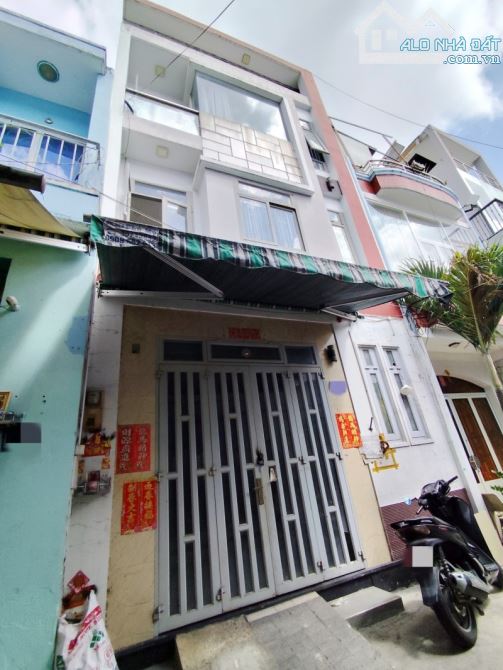 Nhà HXH Tân Hòa Đông_ P14, Q6. DT 50m2. 3 tầng. Ngang 5m x dài 10m. Giá 6.35 tỷ.