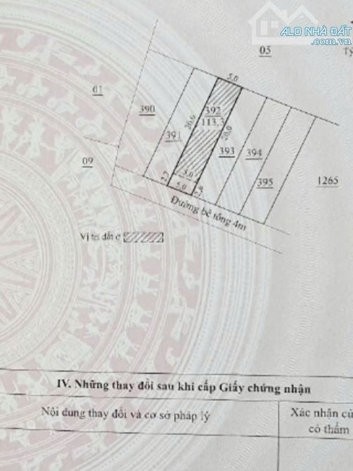 Giá đầu tư 🔥1 Tỷ 850- lô đất Lạc Dương- 113m - Sổ riêng XD
