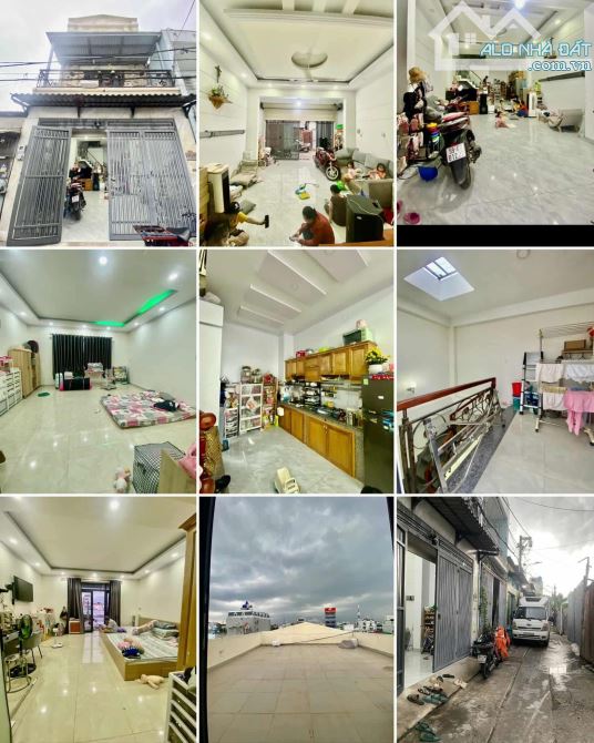 🌈Nhà 4 tầng đường TRUNG MỸ TÂY 13 Phường TRUNG MỸ TÂY Q12 dt 51m2💰4,85tỷ