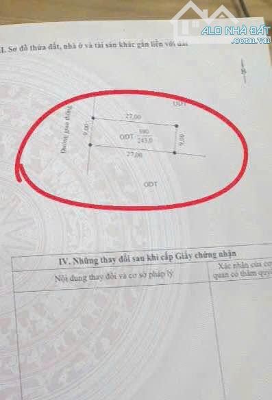 CẦN BÁN LÔ ĐẤT TẠI KHU 5 - PHƯỜNG VÂN PHÚ - TP. VIỆT TRÌ - PHÚ THỌ.