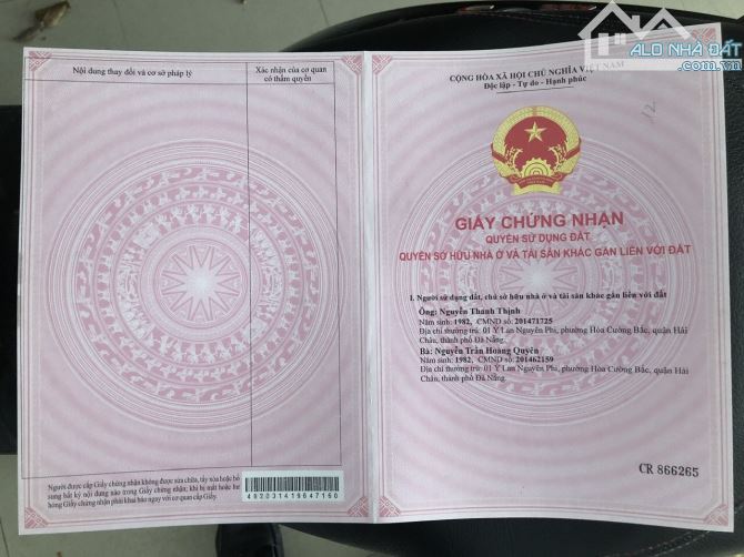 Bán đất đường 5m Dũng Sĩ Thanh Khê, 135m2, giá 6.2 tỷ THƯƠNG LƯỢNG