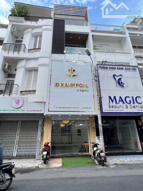 BÁN NHÀ 2 MẶT TIỀN TRƯỚC SAU – HÙNG VƯƠNG, P.9, Q.5 – DT 4.1x15m – GIÁ CHỈ 19 TỶ