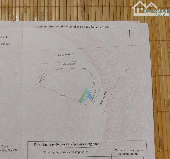⭐⭐⭐SIÊU HIẾM – ĐẤT MẶT TIỀN 225M² ĐƯỜNG LÊ NINH - AN ĐỒN 3, P. AN HẢI BẮC