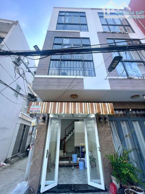 Bán nhà hẻm 6m Huỳnh Tấn Phát, Nhà Bè, Dt 3 x7m, 3 lầu. Giá 1,75 tỷ.