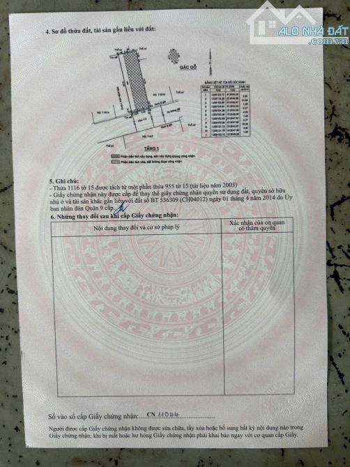 Bán nhanh lô đất hẻm thông xe hơi đường 385 Lê Văn Việt, Tăng Nhơn Phú A, Quận 9