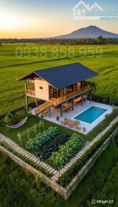 Bán lô đất vườn có thổ cư gần bên hồ Suối Môn - 5