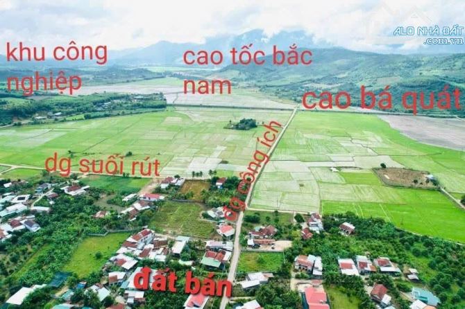 Bán đất Diên Thọ mặt đường Công Ích nối TL2 và QL27C - DT300m2 chỉ 1,6 tỷ - 1