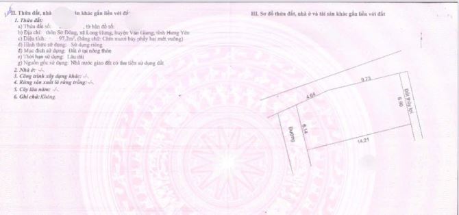 Suất đấu giá Sở Đông 97m vừa giá tốt nhất, sát dự án đại học Bách Khoa 2 và hv bóng đá PVF - 4