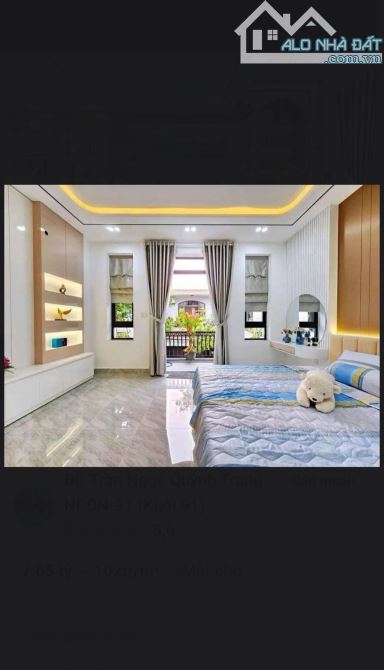 🍀 Bán nhà 3 tầng 3 mê  đường LÊ VĂN THỊNH đứng trước nhà nhìn thấy Biển. 🎊Full nội thất - 1