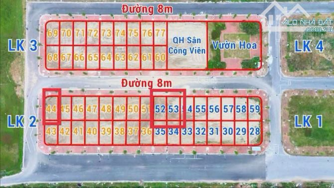Lô đất số 52, DT 116m² MT 8m – KĐT Vy Văn, Hưng Yên, giáp QL39, giá 7.5 tỷ - 1