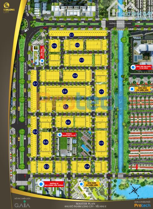 Bán Nhanh Lô Đất Đẹp Khu E Kim Long Hoà Phú 23 Kẹp lối thoát hiểm - 1