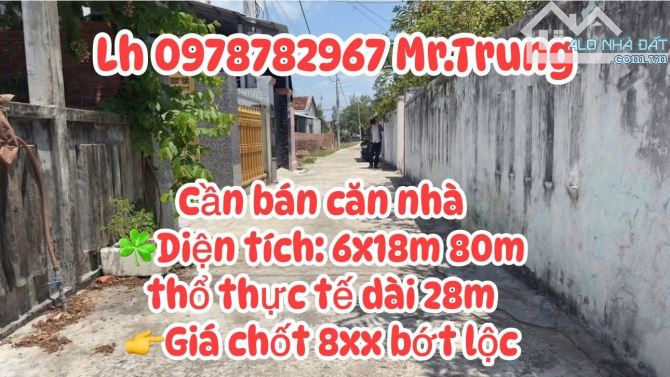 Cần bán Căn Nhà cấp 4 Hoà hiệp Trung Đông Hoà Phú yên - 1