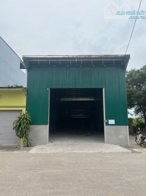 💥 Cho thuê KHO XƯỞNG MỚI+ĐẸP 160m+ 30m gác xép,xe 8-10 tấn đỗ cửa tại Đông Dư,Gia Lâm,HN - 1