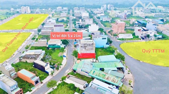 Ra nhanh vài lô 105m2 mặt tiền Trần Văn Giàu, có sổ hồng riêng kế KCN Poyeun 2 - 1