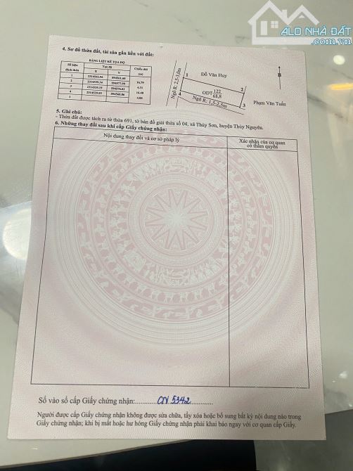 Căn nhà đẹp xây mới tại Thuỷ Sơn - Thuỷ Nguyên  - Vị trí đẹp cách mặt đường chỉ 60m - 1