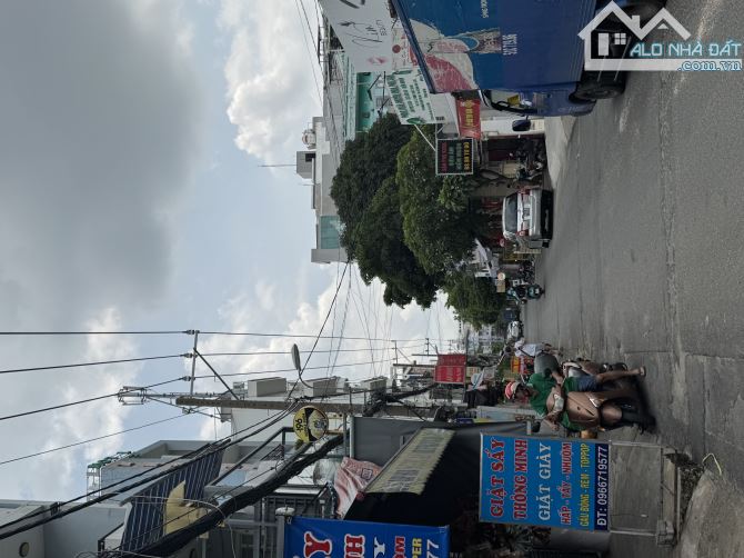 232M2 FULL THỔ. GÒ VẤP. 5x48 VUÔNG A4. 2 MẶT TIỀN ĐƯỜNG NHỰA 12M. TIỆN XÂY 6 TẦNG. 60TR/M - 1