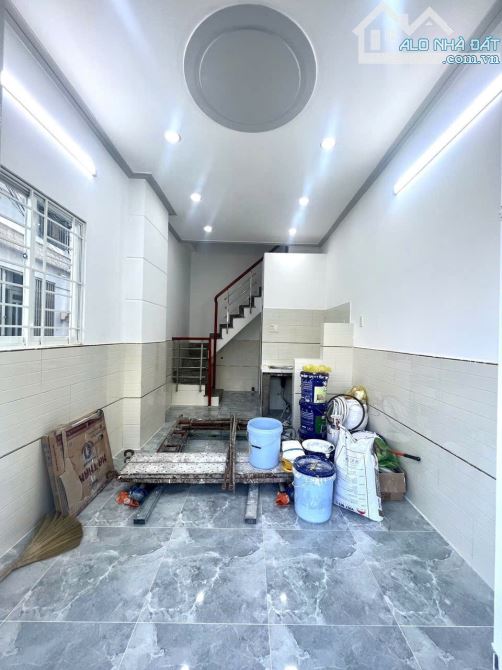 Bán nhà hẻm 6m Huỳnh Tấn Phát, Nhà Bè, Dt 3 x7m, 3 lầu. Giá 1,75 tỷ. - 1