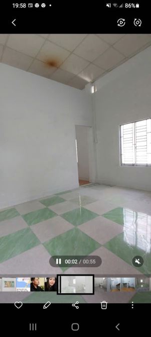 Nhà cấp 4 .36m2 hướng đông .đường 2m5 cách đường 2/4 .30m giá bán 1 tỷ 900 triệu - 1