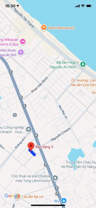 BÁN LÔ ĐẤT 98M2 NGANG 5M NỞ HẬU ĐỐI DIỆN CÔNG VIÊN ĐƯỜNG 7M5 BÀU VÀNG 3 - 1