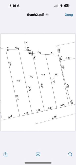 Bán 4 lô đất chỉ sau 1 nhà mặt đường ngõ 938 Hữu Lợi, ô tô để trong sân - 1