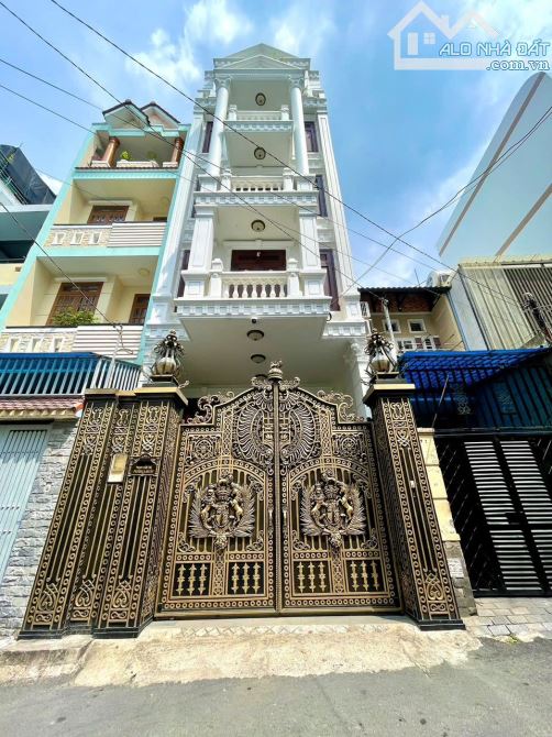 Hẻm Xe Tải, Gần MT Phan Văn Trị, 82m², 5x 17m, có hầm  5 tầng - 17, 3 Tỷ - 1