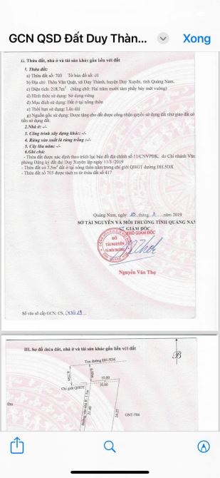 📌📌📌LÀM VIỆC TRỰC TIẾP GIÁ TỐT !!! đất Thôn Vân Quật, Xã Duy Thành,  Duy Xuyên - 1
