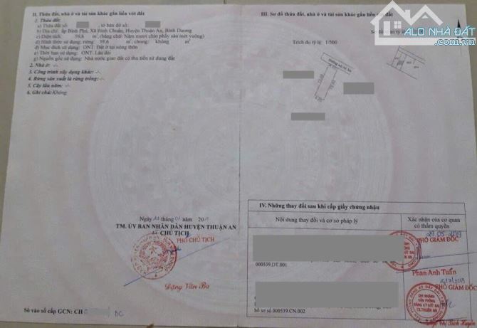 Bán nhà 1T1L 4x15m, hẻm Bình Chuẩn 20 p. Bình Chuẩn gần Ngã Tư Bình Chuẩn - 1
