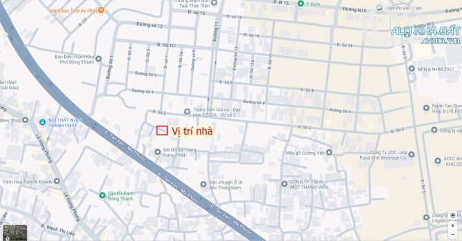 Bán nhà 1T1L 6x13m, hẻm đường số 2 p. Tân Đông Hiệp, cho thuê 5tr/th - 1
