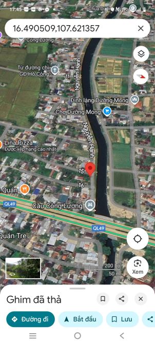 📢 BÁN ĐẤT MẶT TIỀN ĐƯỜNG NGUYỄN HẠNH VIEW SÔNG NHƯ Ý CẠNH ĐƯỜNG VÕ CHÍ CÔNG. - 2